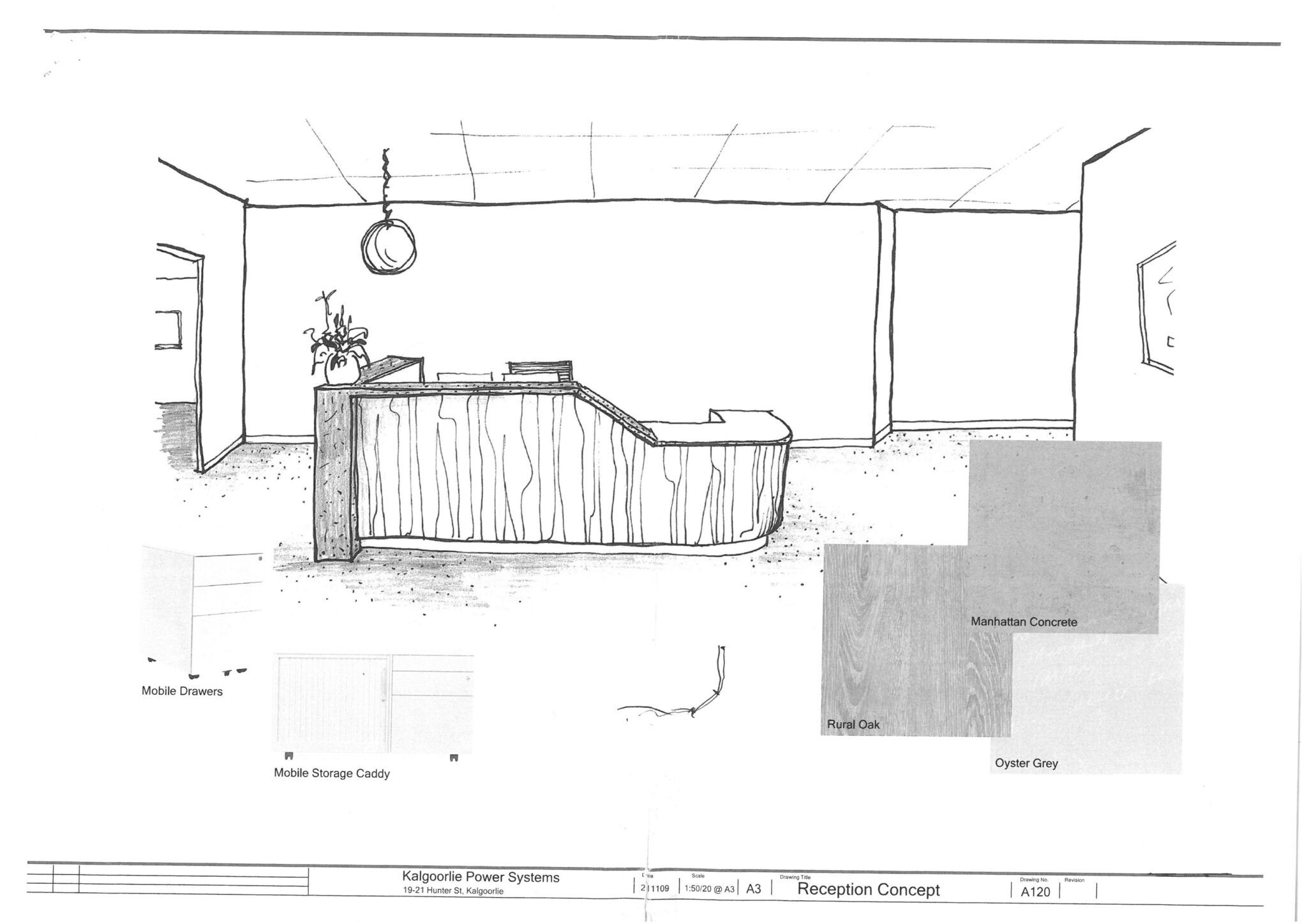 KPS Kalgoorlie Reception Desk