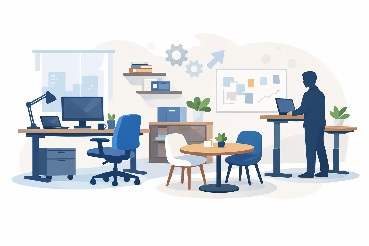 Office Furniture Setup That Works Harder