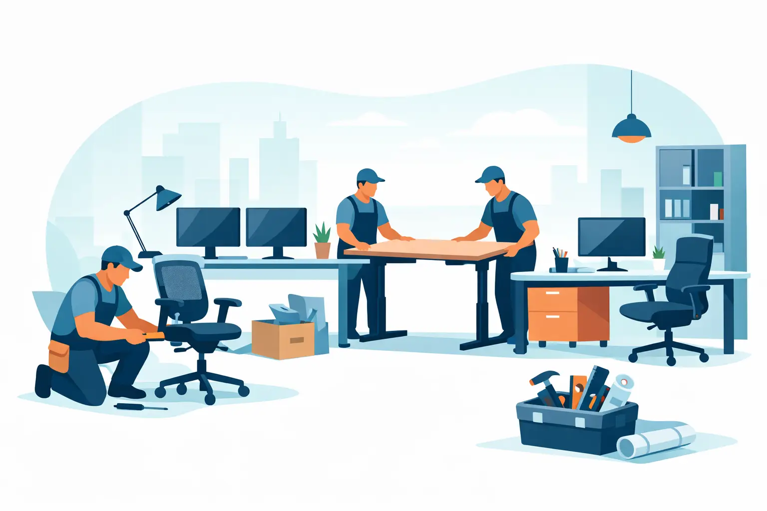 Office Furniture Supply and Install Done Right