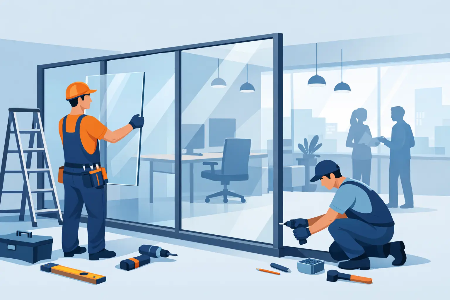 Office Partition Wall Installation Guide
