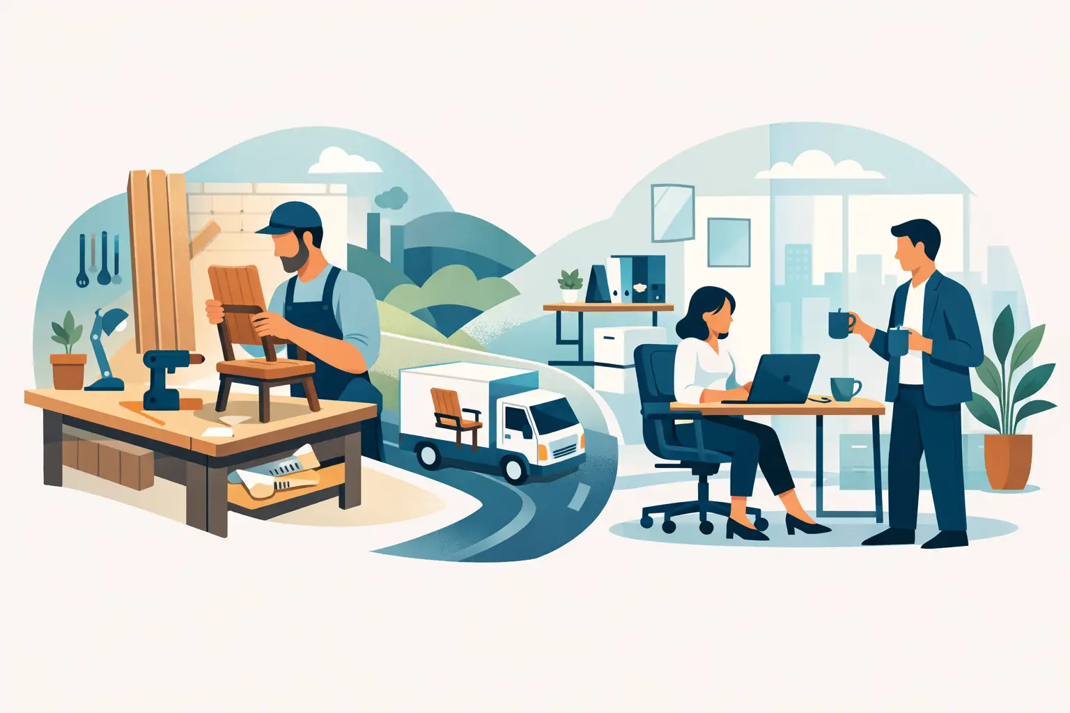Why Locally Made Office Furniture Works