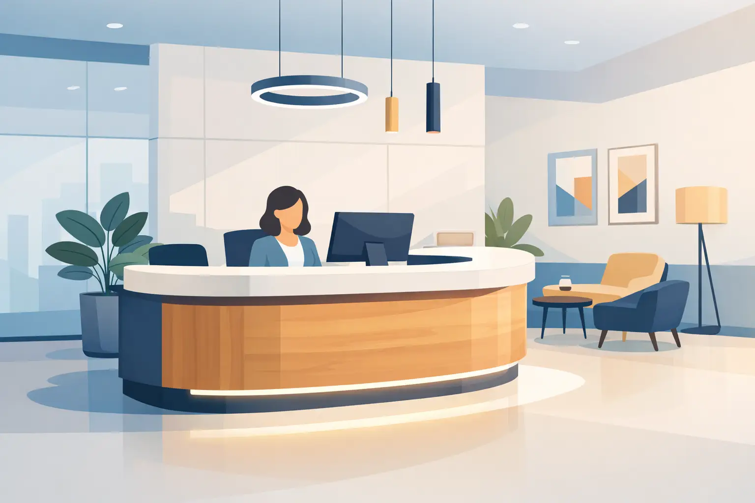 Custom Reception Desk Design That Works