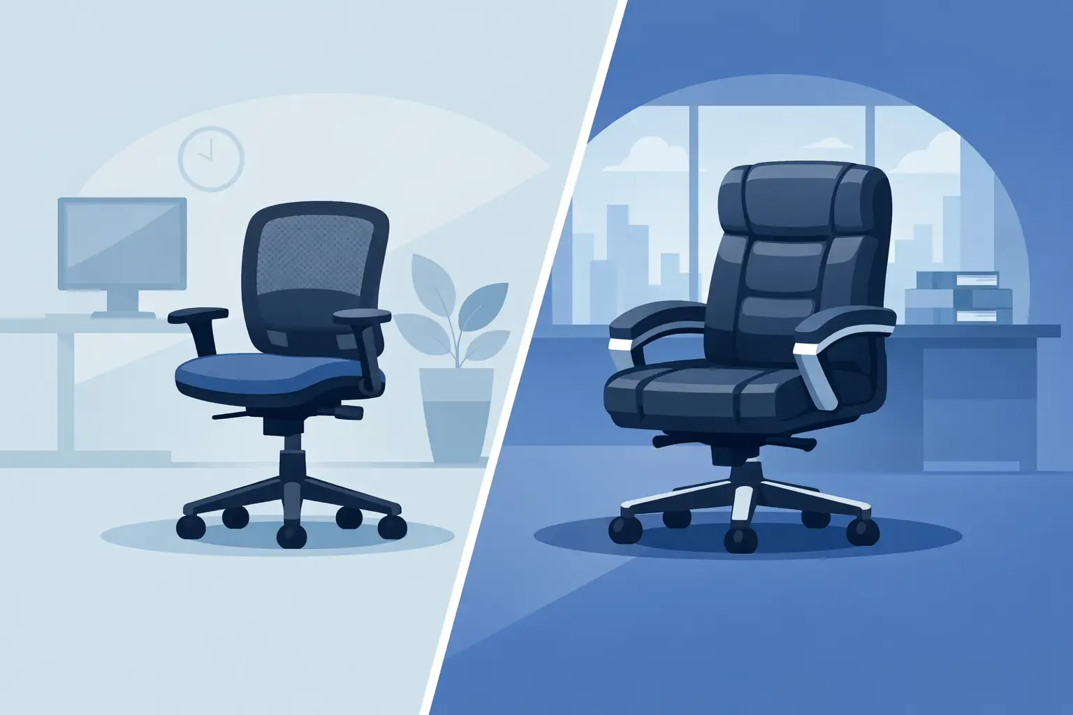 Task Chairs vs Executive Chairs