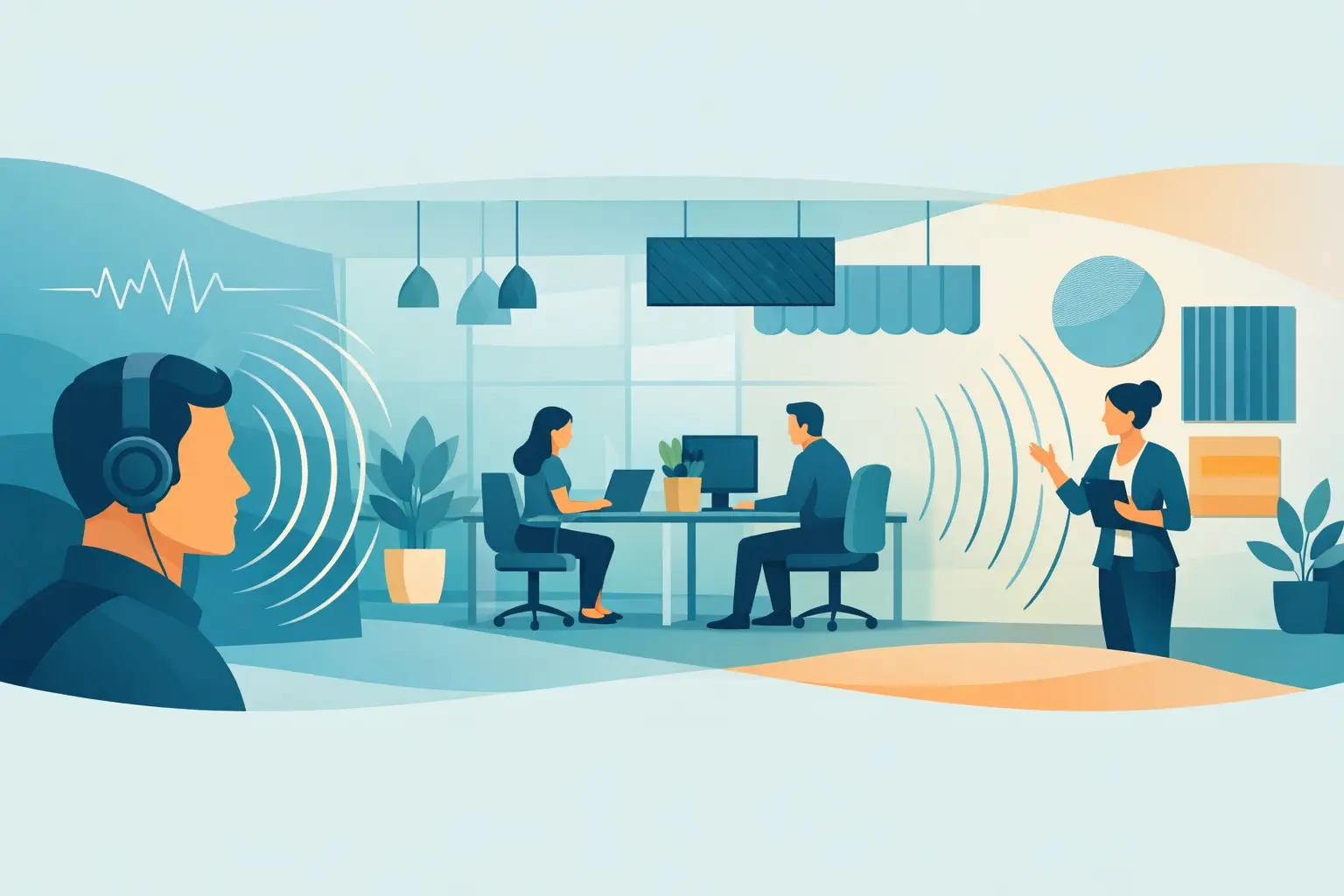 How to Improve Workplace Acoustics in the Office