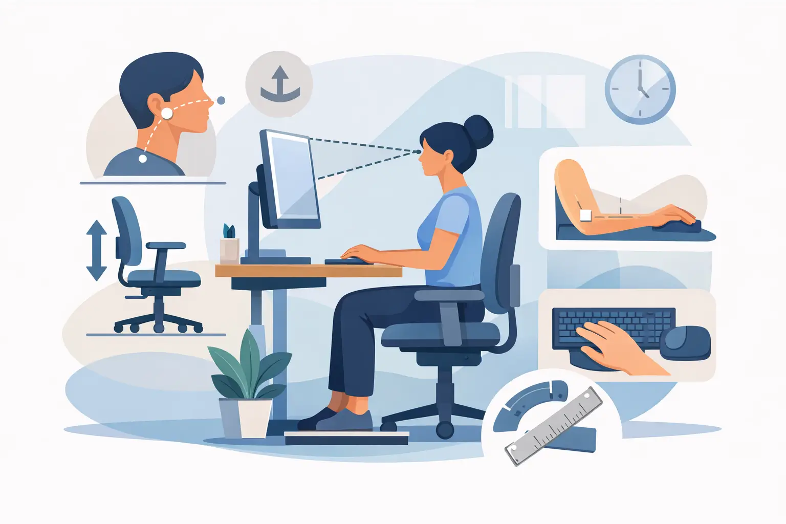 How to Measure Desk Ergonomics Correctly