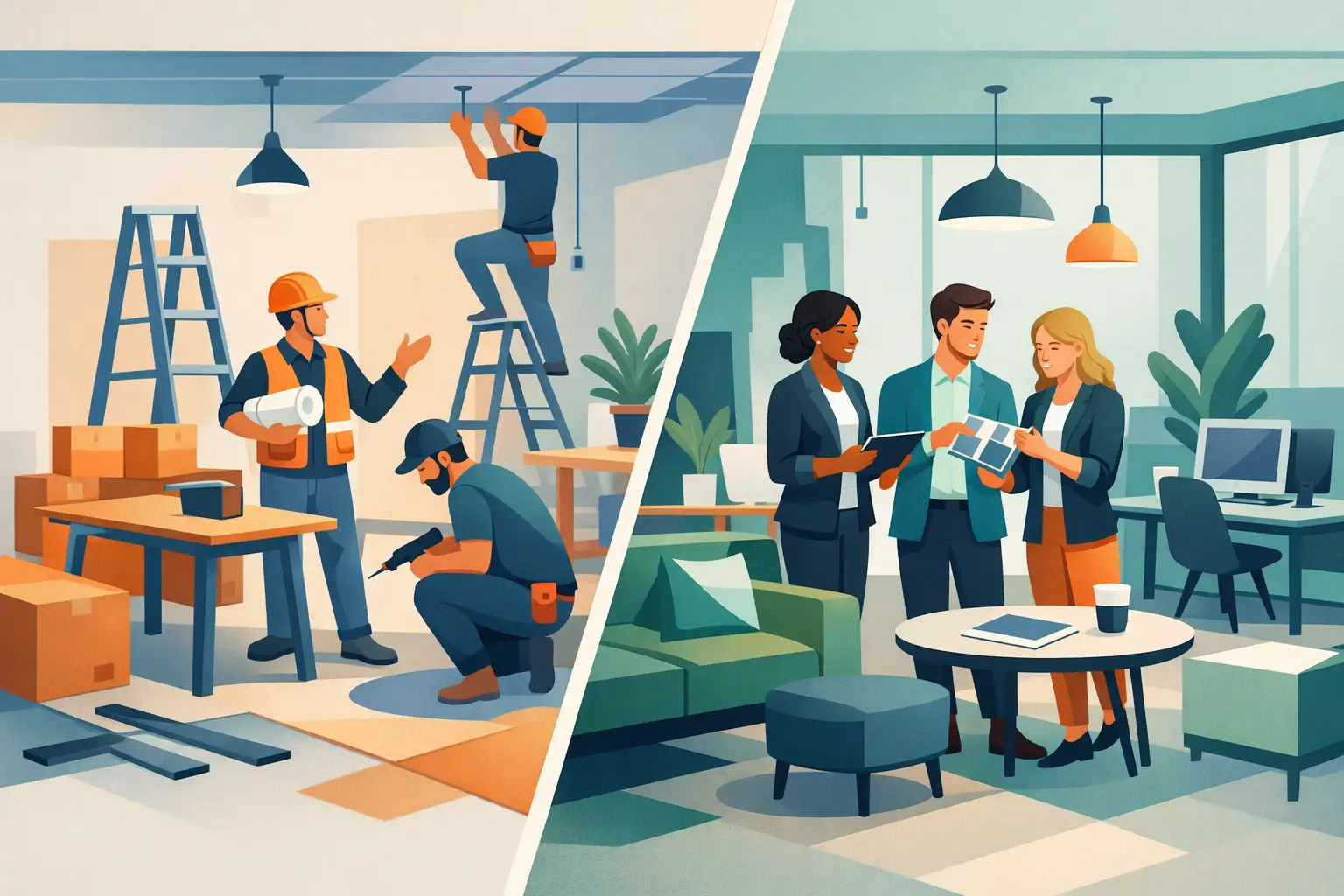 Office Fitout vs Refurbishment for Your Team