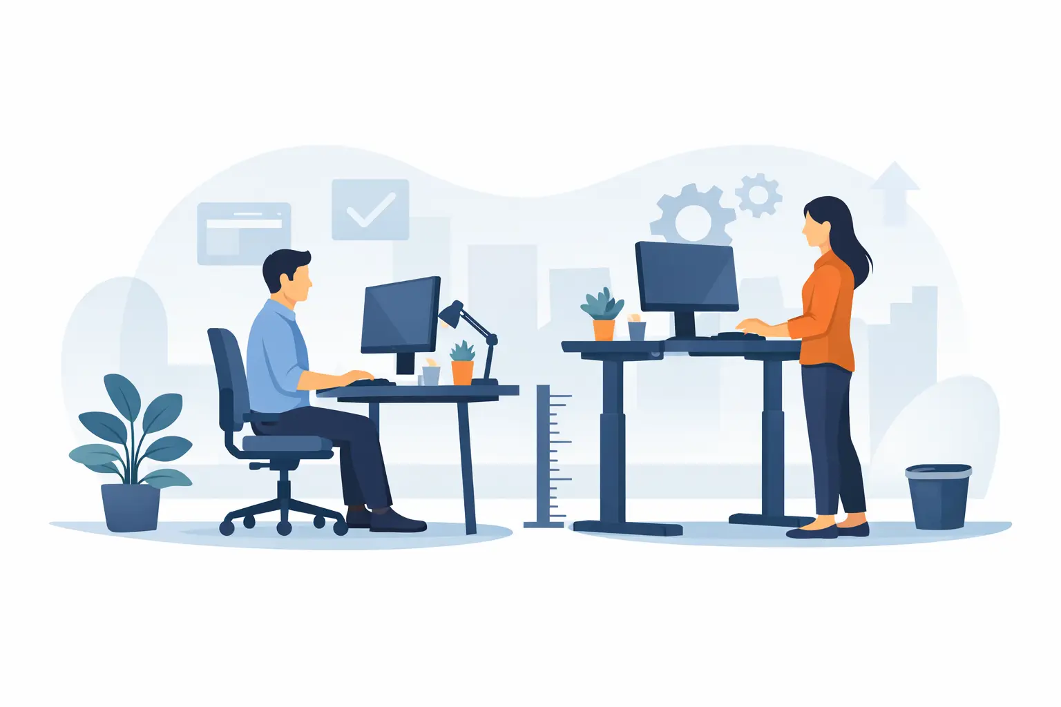 Desk Height Standards for a Better Workstation