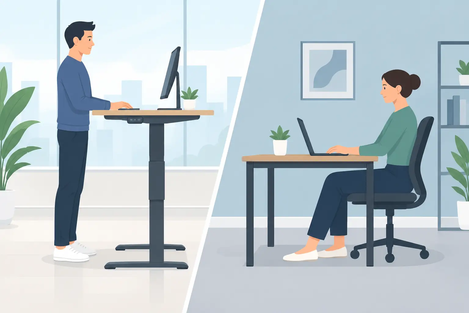 Sit Stand Desks vs Fixed Desks: Which Fits?